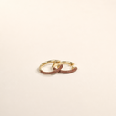 Boucles d'oreilles Arco Chocolat