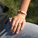 Bague Goccia Blanc