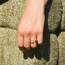Bague Goccia Vert Amande