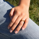 Bague Goccia Chocolat