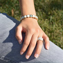 Bague Riga Blanc