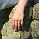 Bague Goccia Blanc