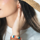 Boucles d'oreilles Arco Corail