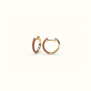 Boucles d'oreilles Arco Chocolat