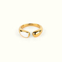 Bague Goccia Blanc